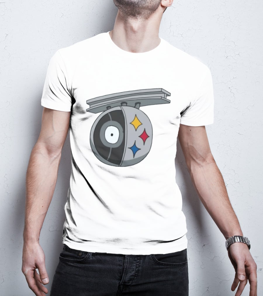 Pittsburgh Steelers Pokémon Sentret Steel Football Stadium Jumbotron T-Shirt
