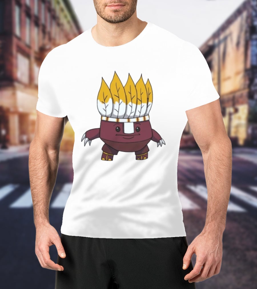 Washington Commanders Pokemon Cartoon T-Shirt