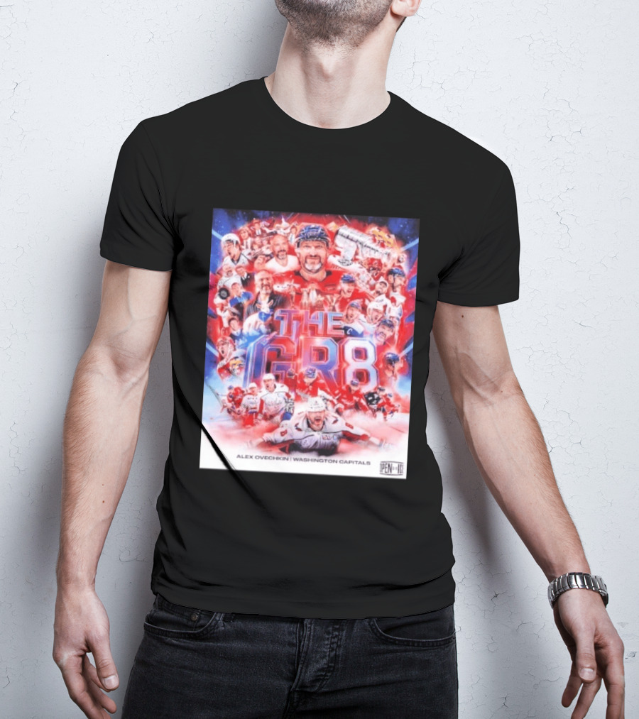 Alex Ovechkin The Gr8 Washington Capitals Open Ice Champions T-Shirt