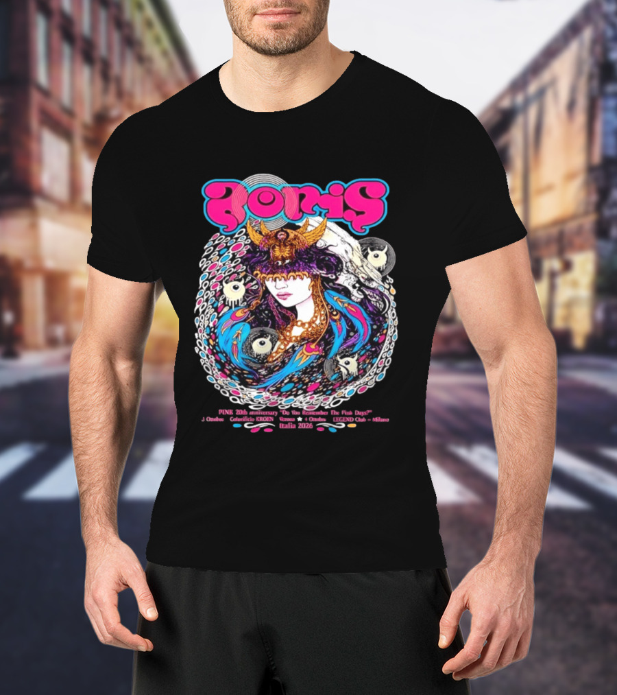 Boris Pink 20th Anniversary Do You Remember The Pink Days Tour 2026 Music Concert T-Shirt