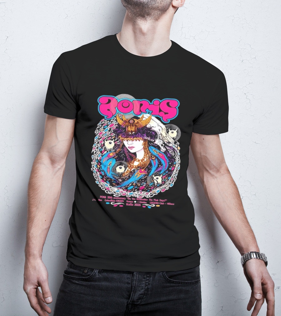 Boris Pink 20th Anniversary Do You Remember The Pink Days Tour 2026 Music Concert T-Shirt
