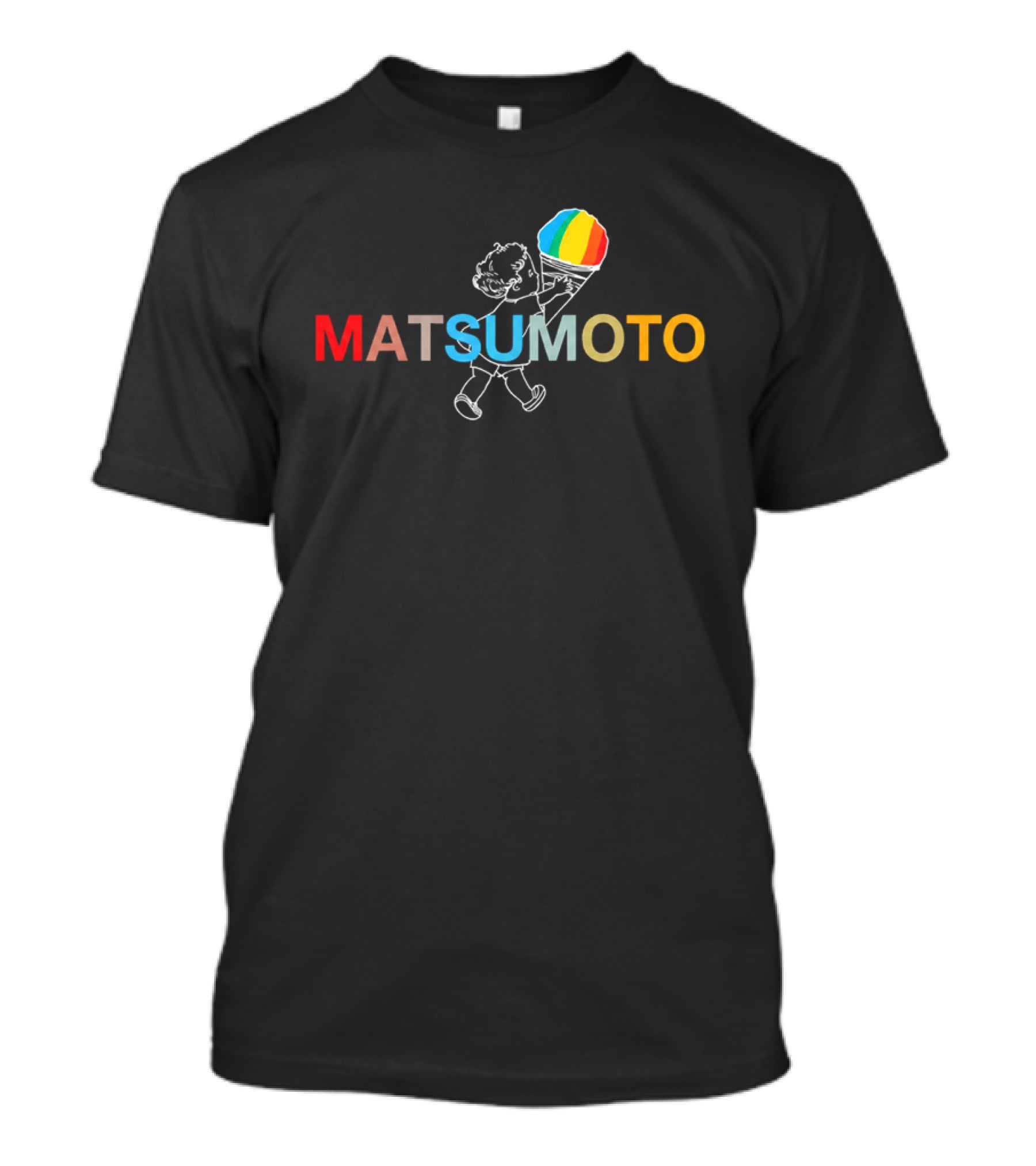 Matsumoto Shave Ice Rainbow Child Enrique Hernandez T-Shirt