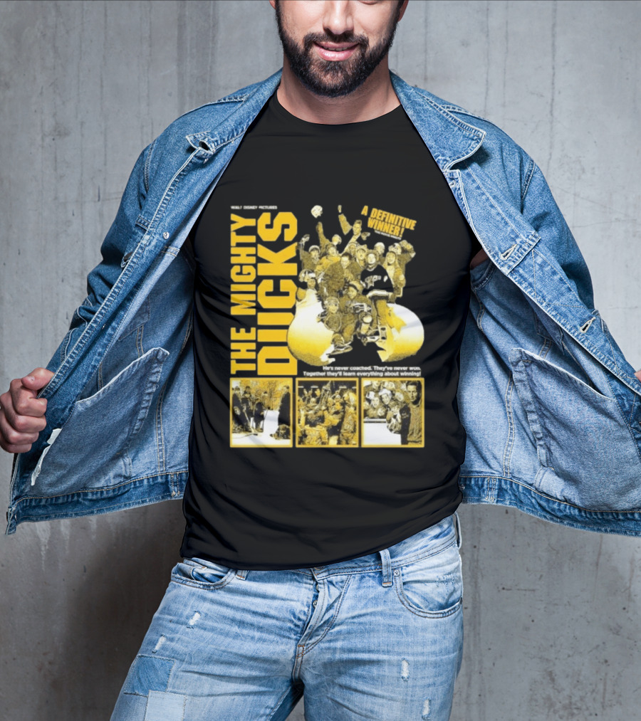 Walt Disney Pictures The Mighty Ducks Movie A Definitive Winner T-Shirt