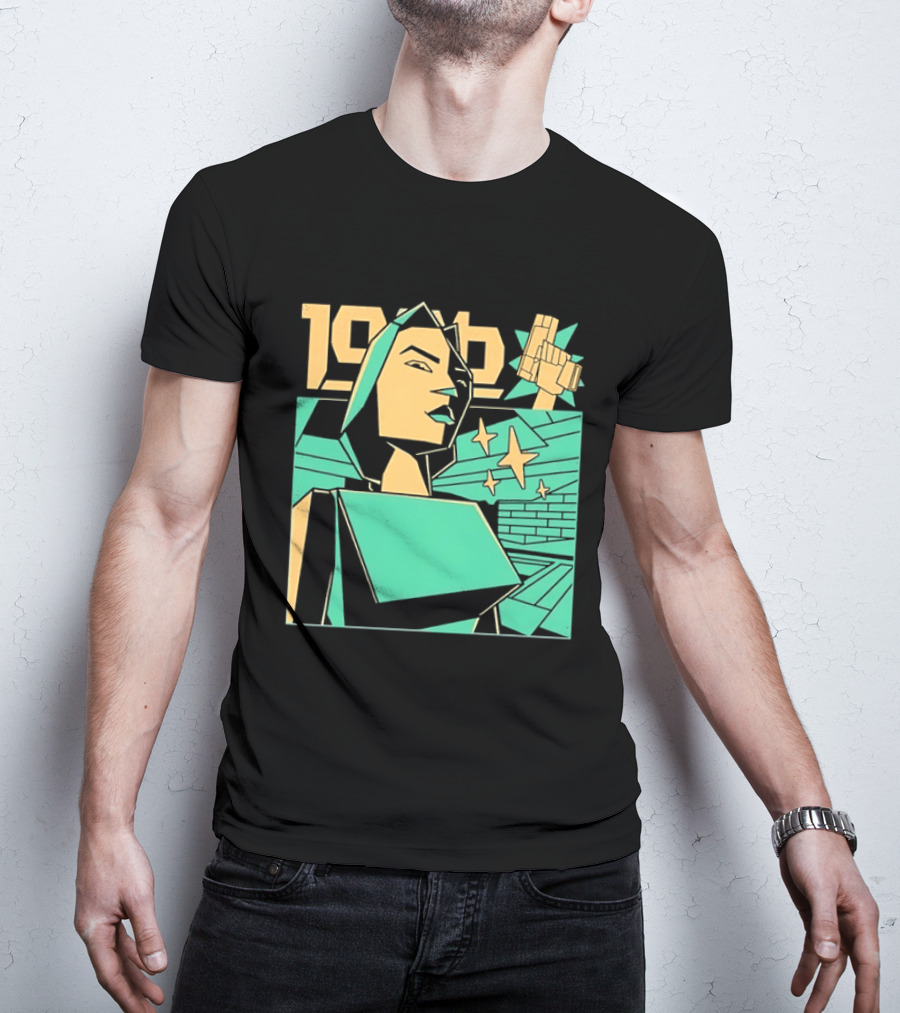 Lara Croft 1996 Polygon Style Tomb Raider Video Game T-Shirt
