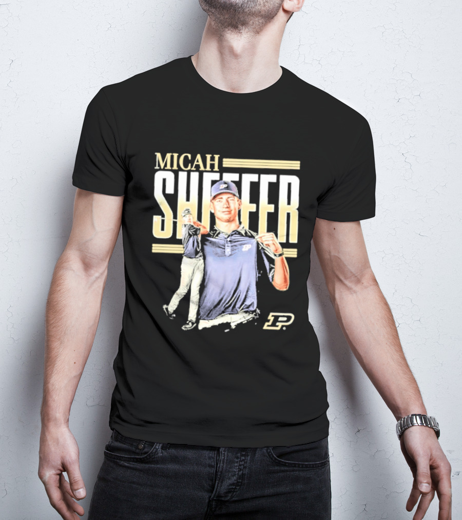 Micah Sheffer Purdue Boilermakers NCAA Men's Golf T-Shirt