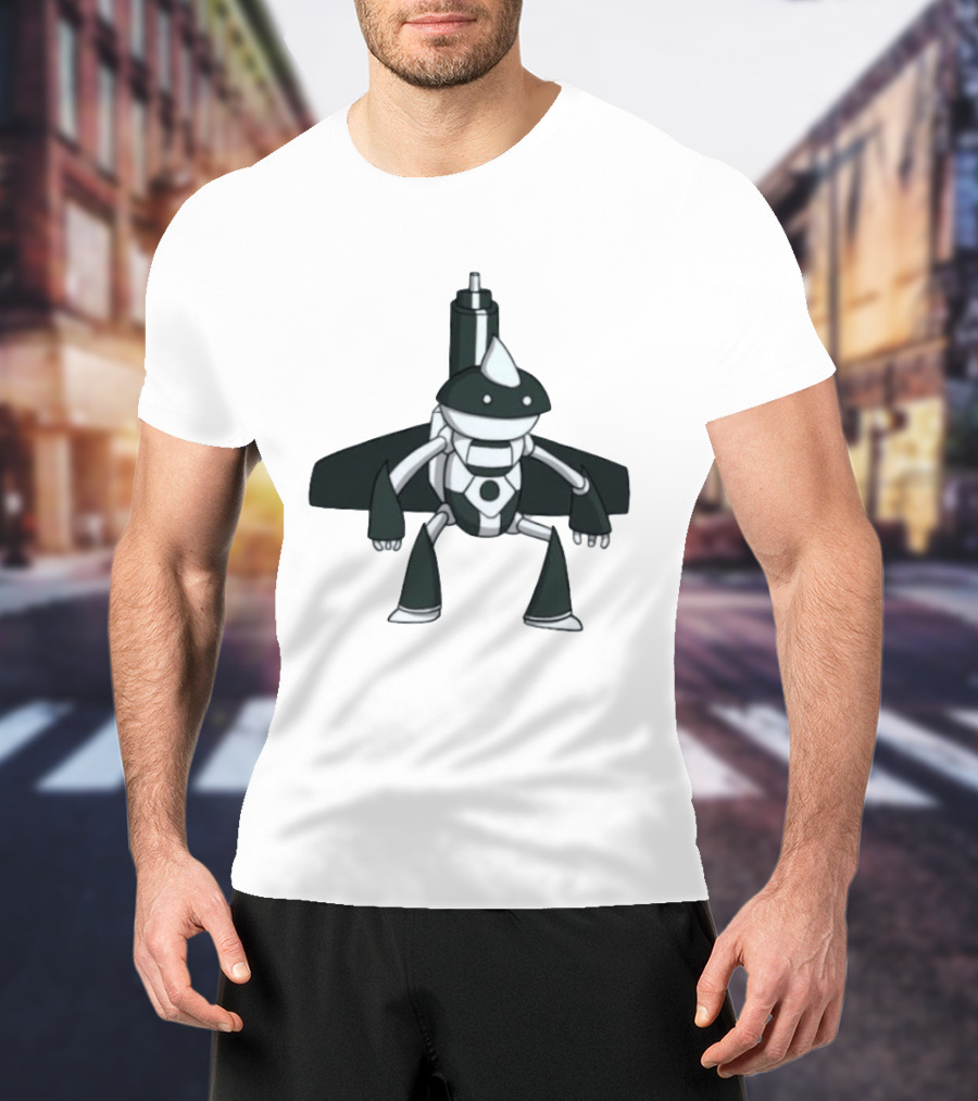 New York Jets Pokemon Robot Fusion T-Shirt
