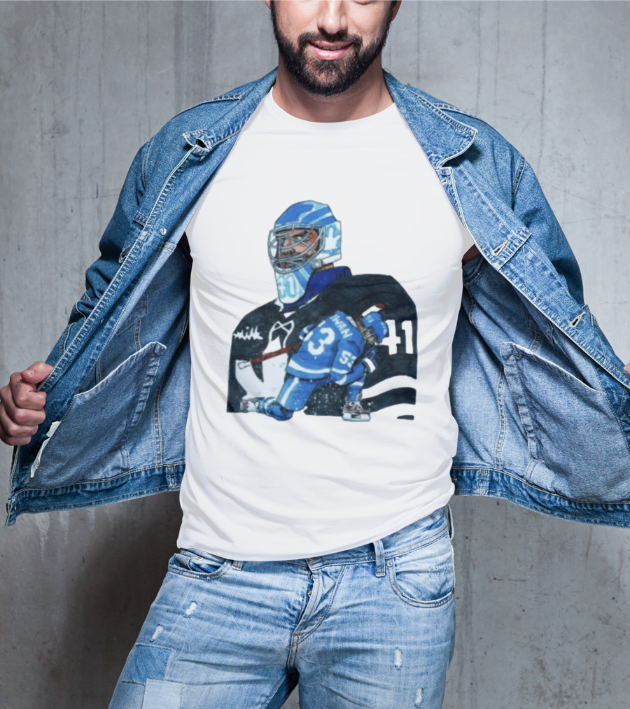 Cowan 53 Toronto Hockey Game 2 BrianBeLeafs Goalie Art 41 T-Shirt