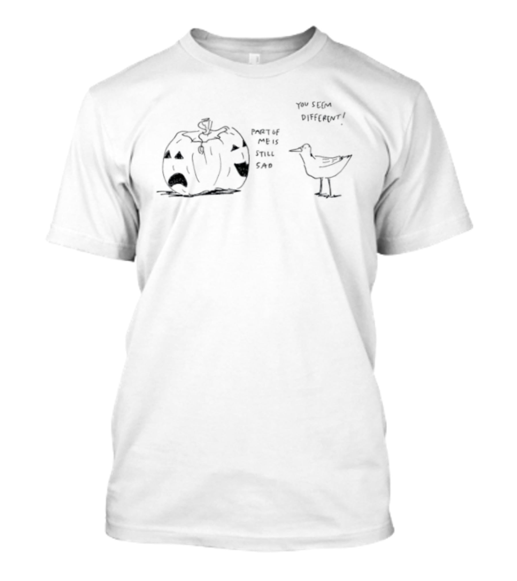 Part Of Me Is Still Sad Pumpkin You Seem Different T-Shirt