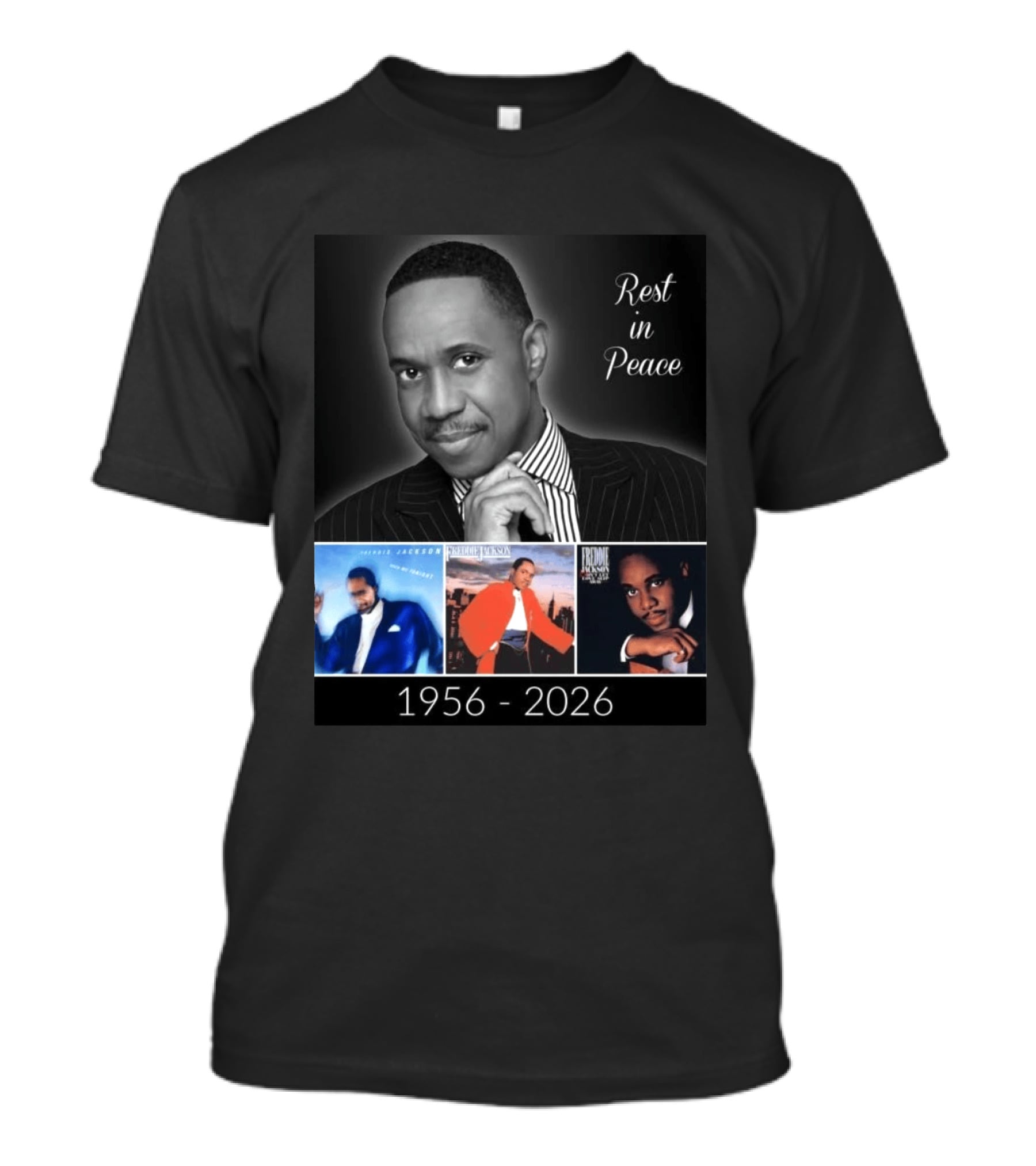 Rest In Peace Freddie Jackson 1956 2026 T-Shirt