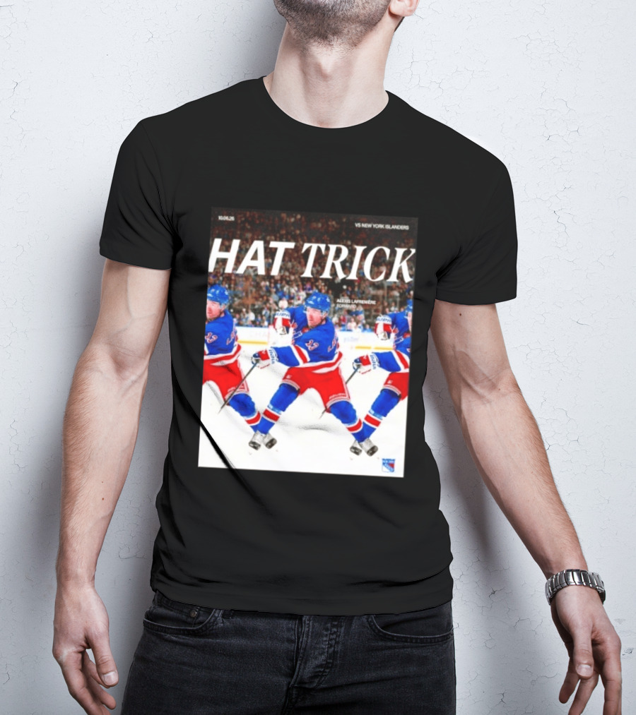 Alexis Lafrenière Hat Trick NY Rangers Vs New York Islanders 10.06.23 Forward T-Shirt
