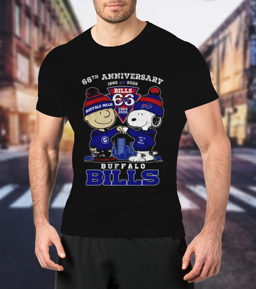 Buffalo Bills 66th Anniversary 1960 2026 Thank You For The Memories T-Shirt