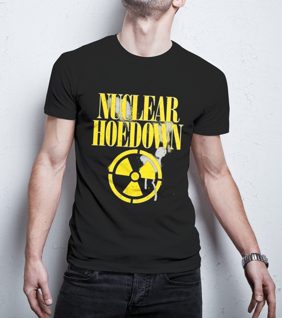 Nuclear Hoedown Distressed Radioactive T-Shirt