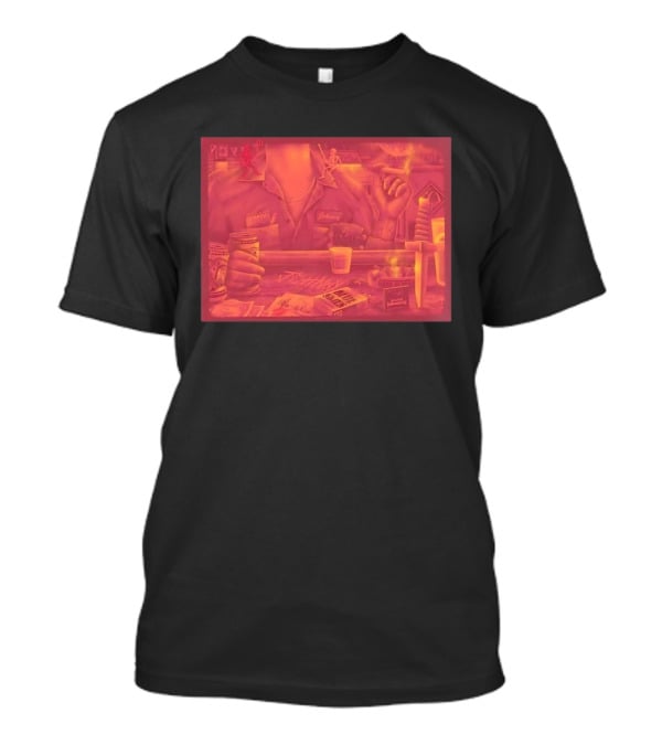 Johnny St Louis Missouri October 6 2020 Concert 100 Club Smoking Dice Beer Neon T-Shirt