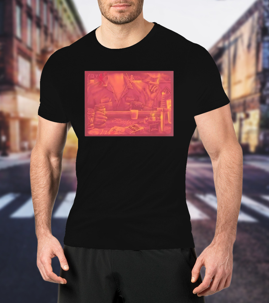 Johnny St Louis Missouri October 6 2020 Concert 100 Club Smoking Dice Beer Neon T-Shirt