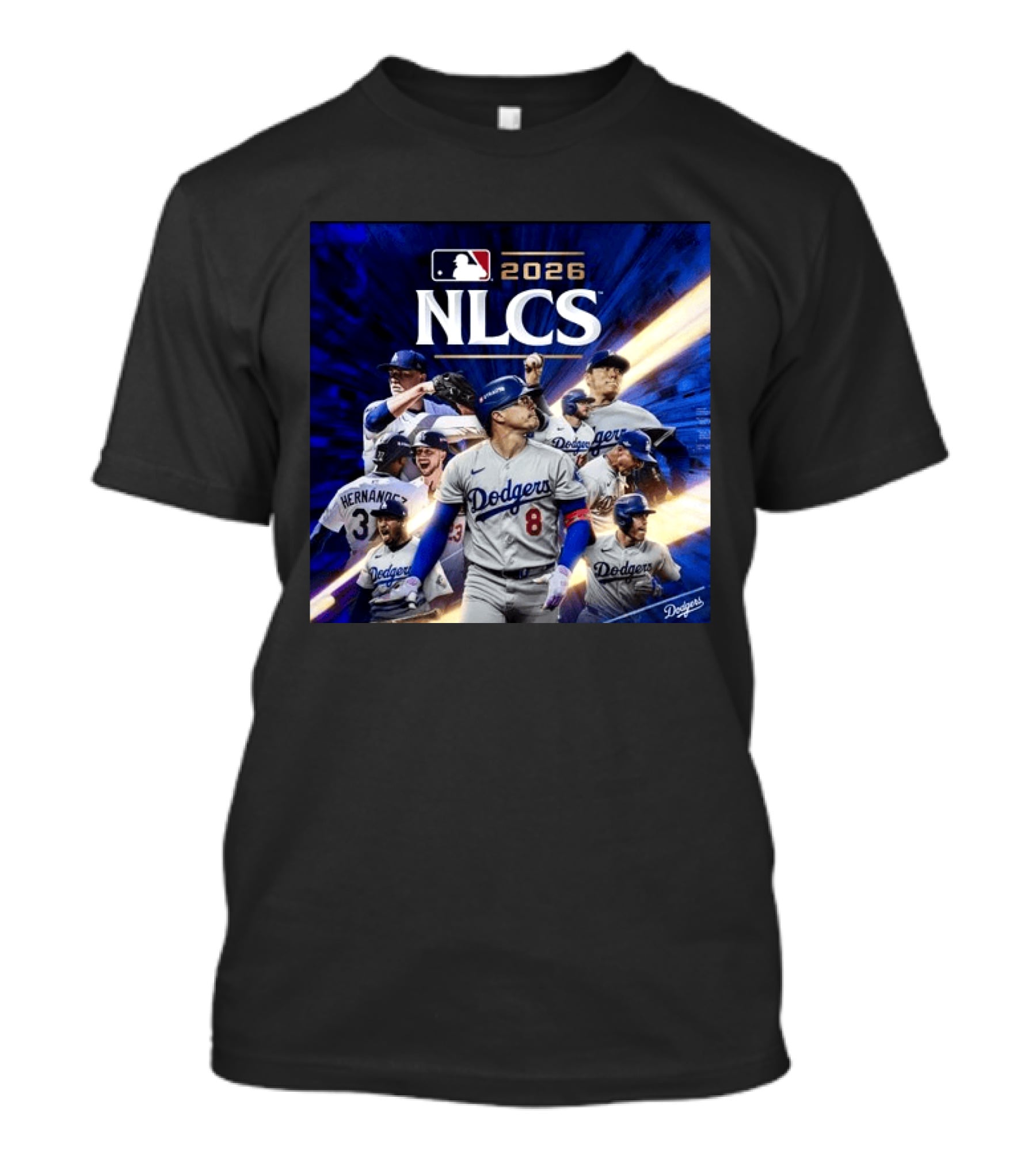MLB Los Angeles Dodgers 2026 NLCS Bound Celebration T-Shirt
