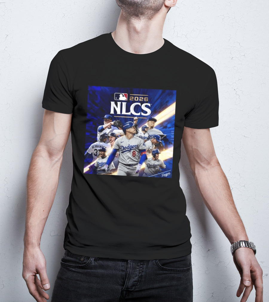 MLB Los Angeles Dodgers 2026 NLCS Bound Celebration T-Shirt