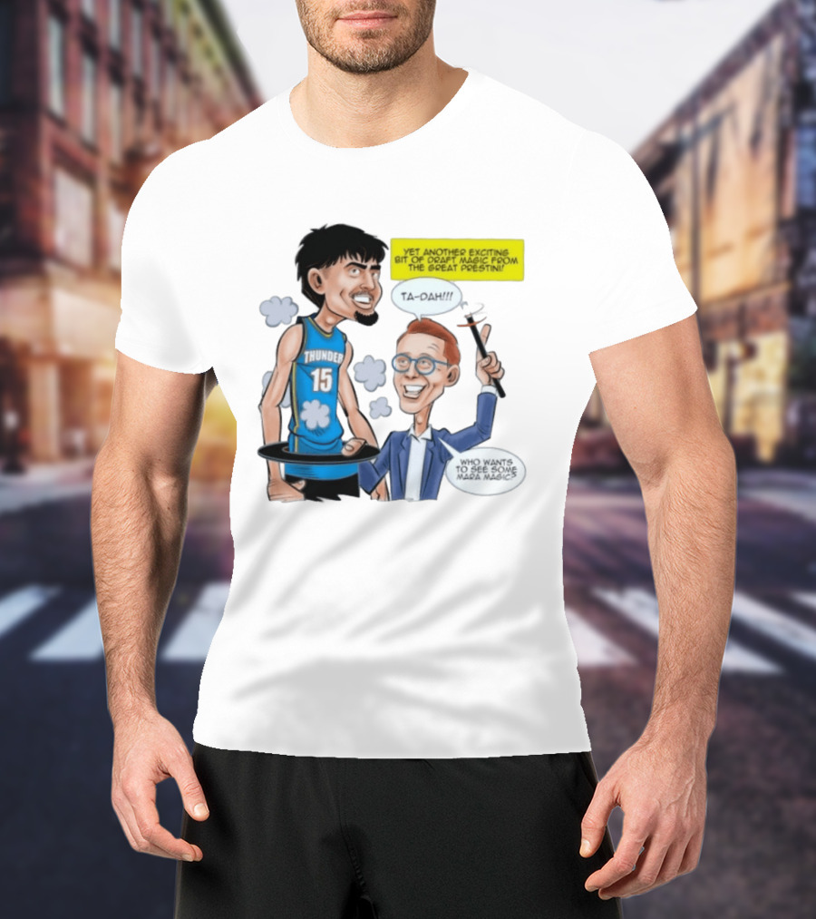 Aday Mara Ta Dah Thunder Draft Magic Mara Magic Excitement T-Shirt
