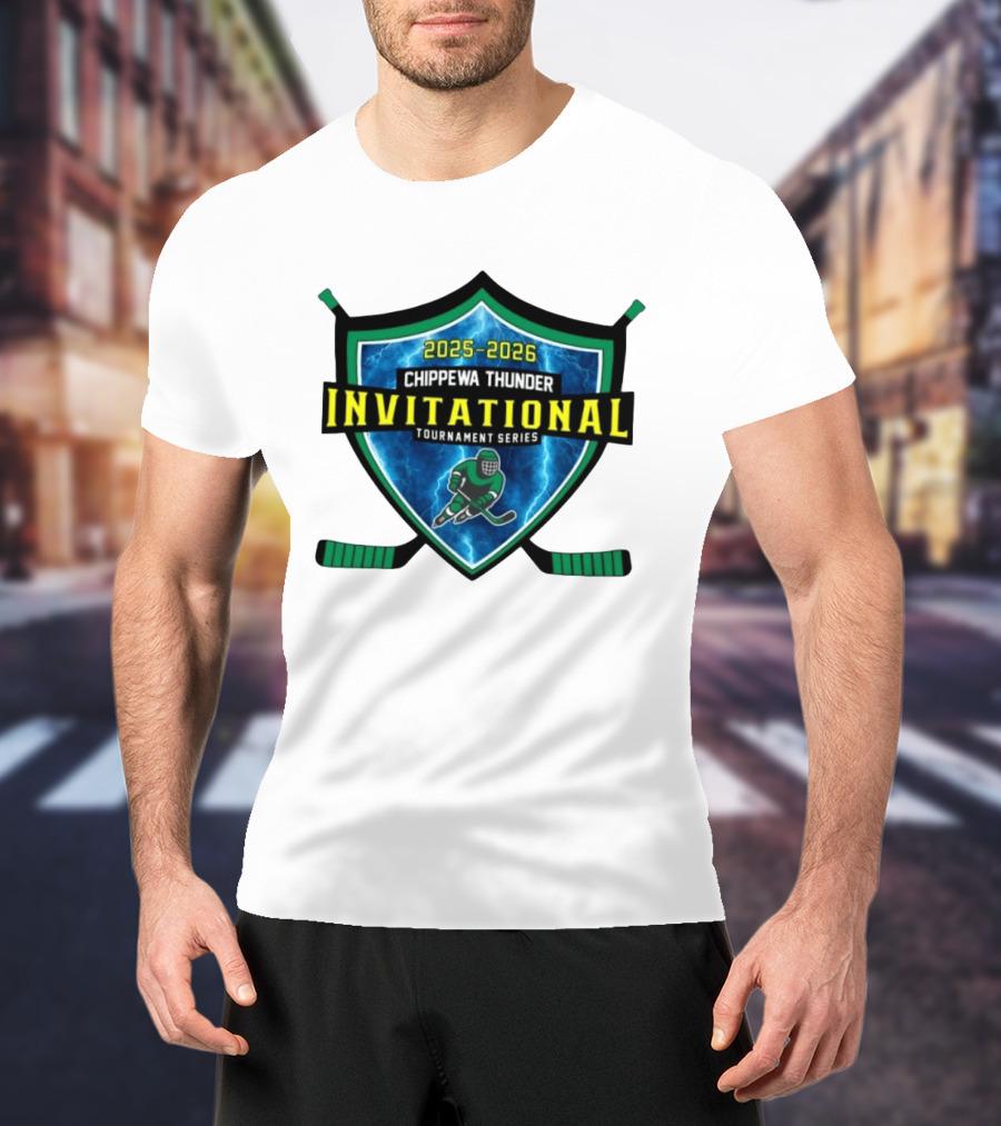 Chippewa Thunder 2025 2026 Invitational Tournament Series T-Shirt