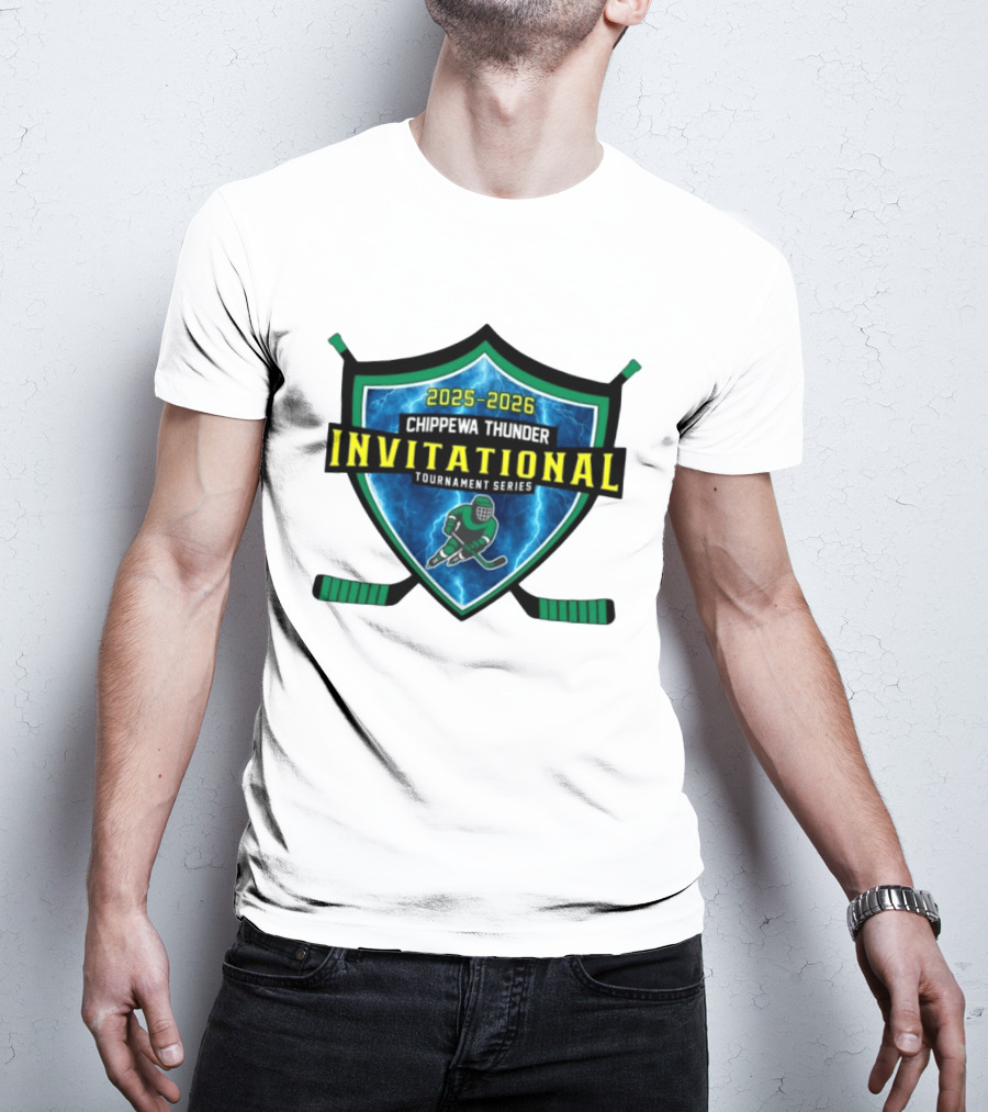 Chippewa Thunder 2025 2026 Invitational Tournament Series T-Shirt