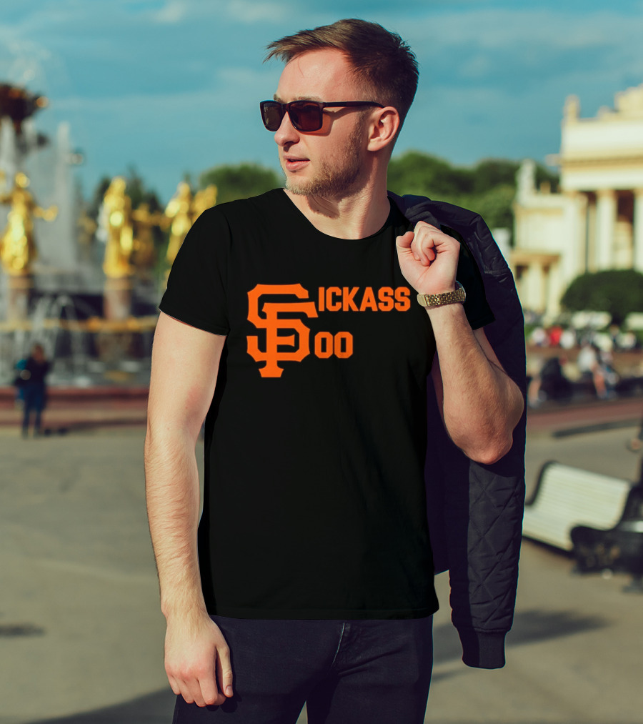 San Francisco Giants Sickass 00 MLB Baseball Team Sports Fan T-Shirt