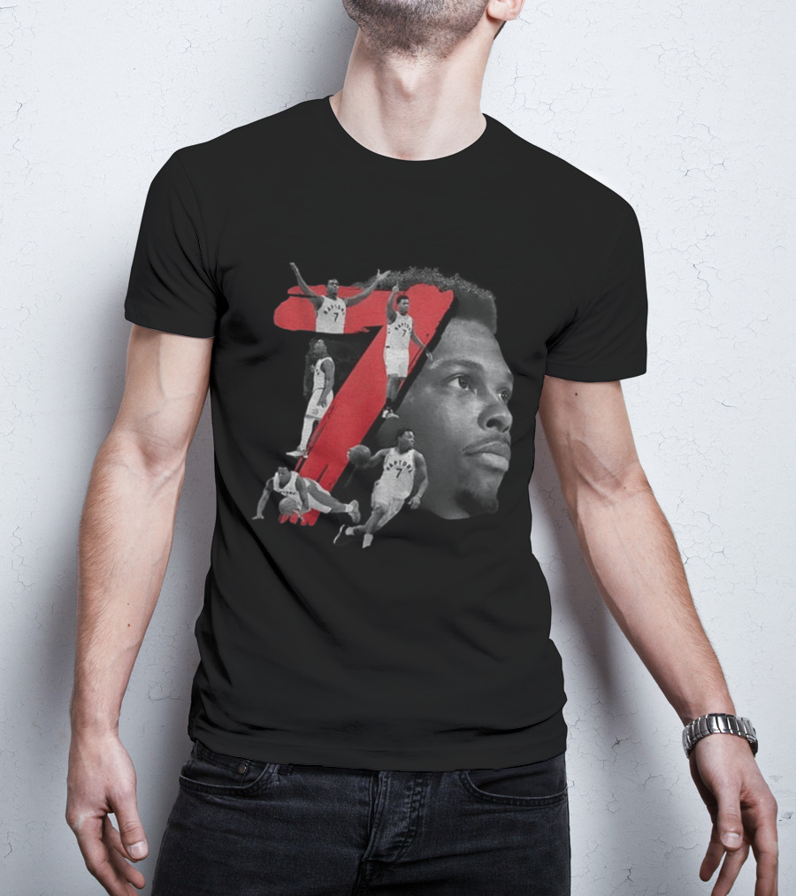 Kyle Lowry Toronto Raptors 7 Greatest Raptor Of All Time T-Shirt