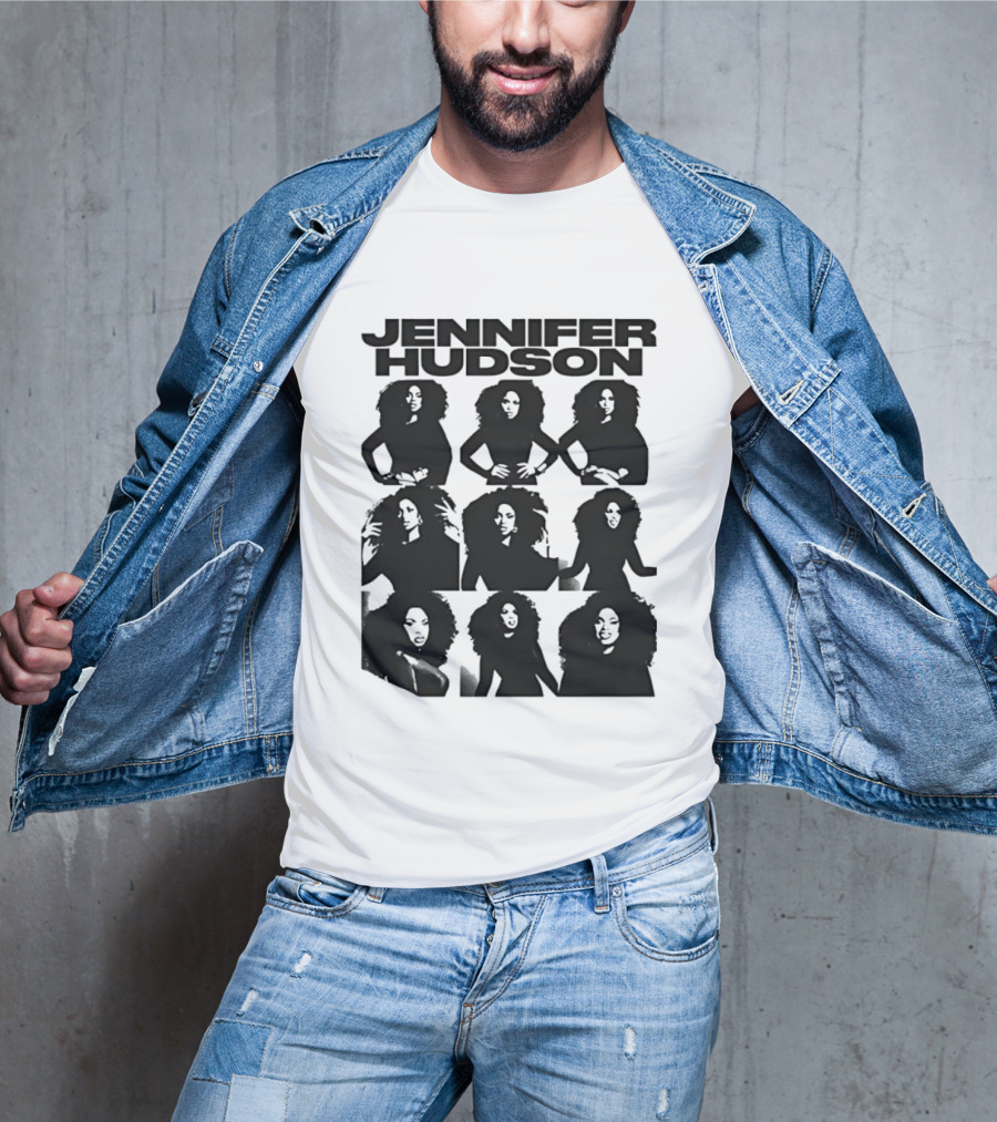 Jennifer Hudson Singer Actress Icons Collection T-Shirt