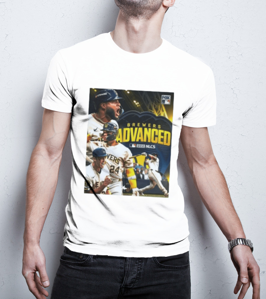 Brewers Advanced 2026 NLCS MLB Fox T-Shirt