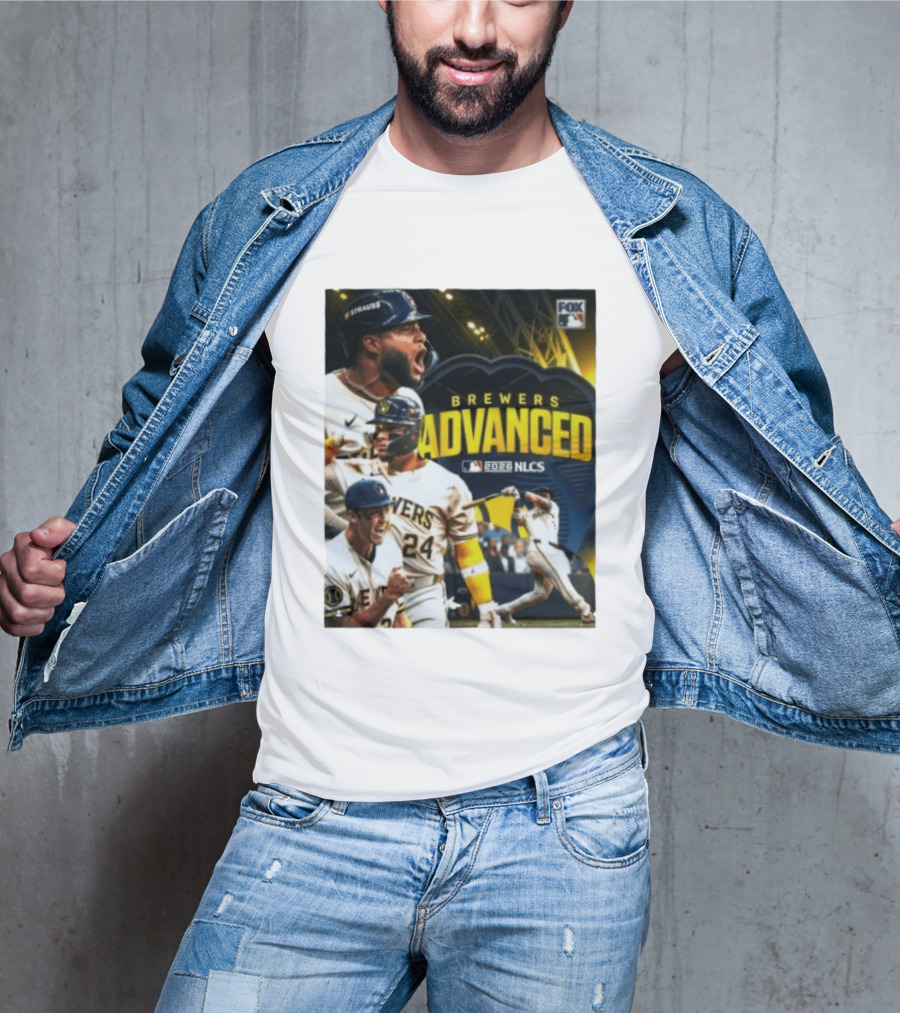 Brewers Advanced 2026 NLCS MLB Fox T-Shirt
