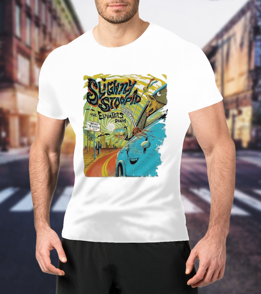 Slightly Stoopid The Elovaters Denm Road Trippin 2026 Vina Robles Amphitheatre T-Shirt