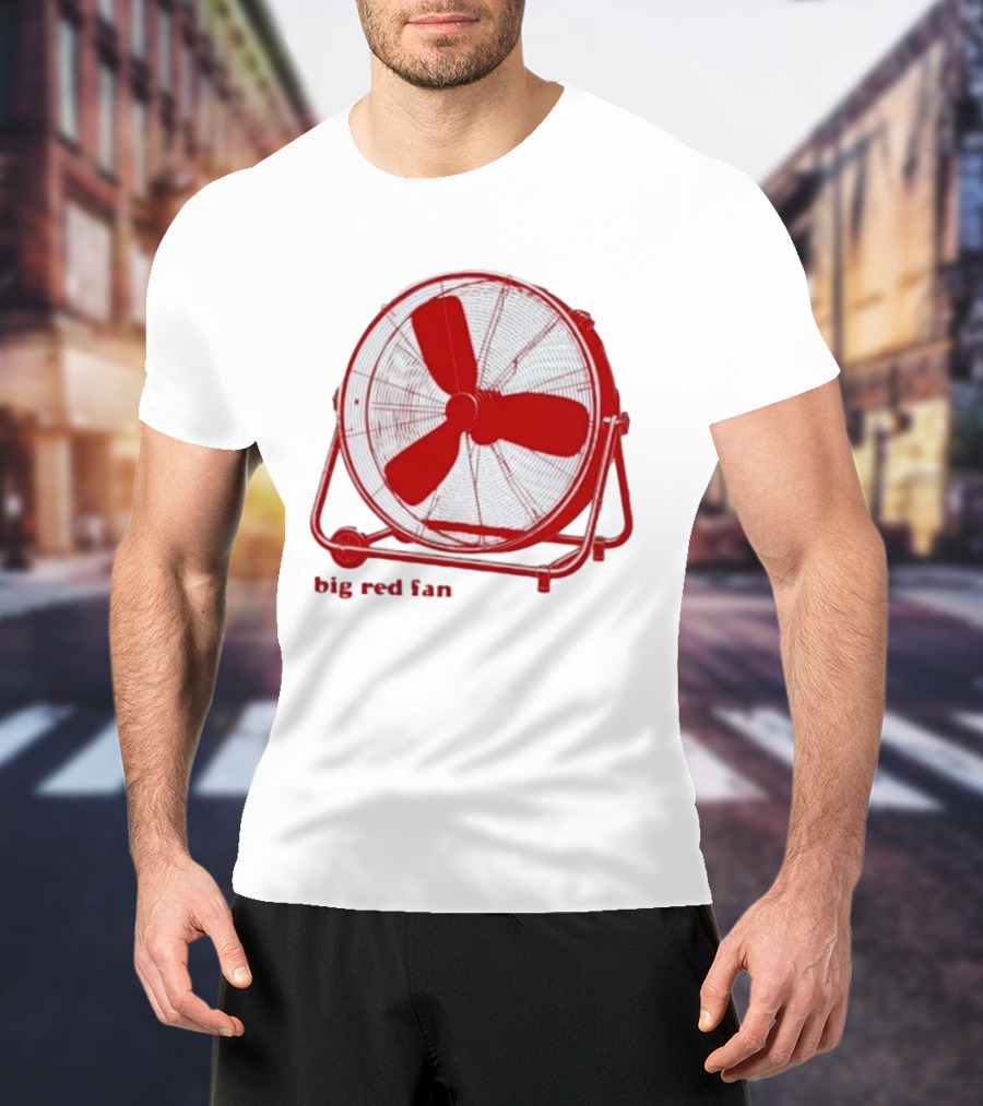 Big Red Fan Minimalist T-Shirt