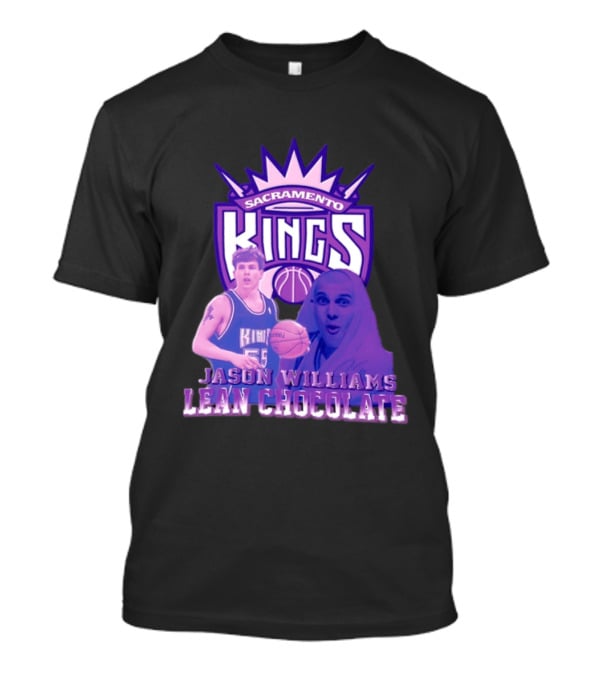 Jason Williams Sacramento Kings NBA Lean Chocolate T-Shirt