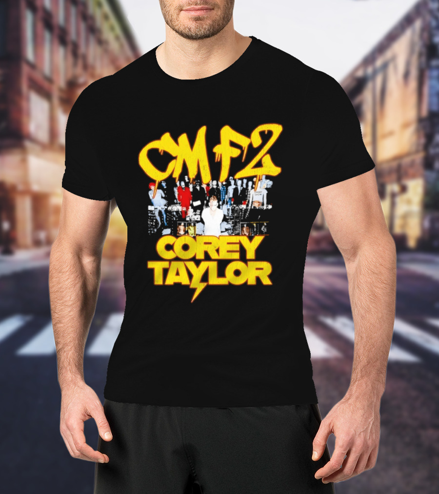CMF2 Corey Taylor Slipknot Creep Show Rock Music T-Shirt