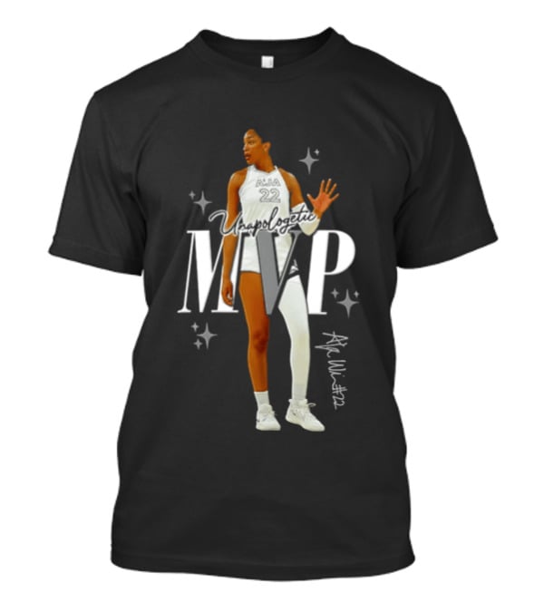 Unapologetic MVP Aja Wilson Las Vegas Aces WNBA T-Shirt