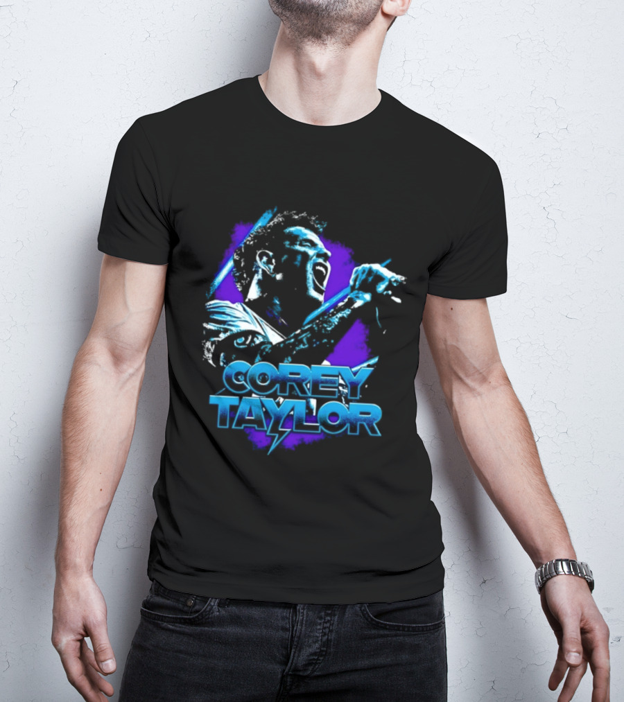 Corey Taylor Slipknot Live Performance Music T-Shirt