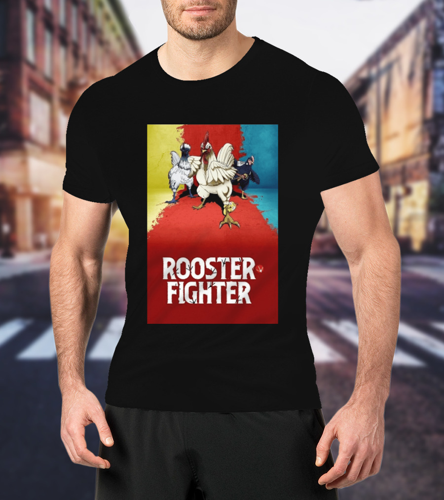 Keiji Rooster Fighter Manga Anime Adventures T-Shirt