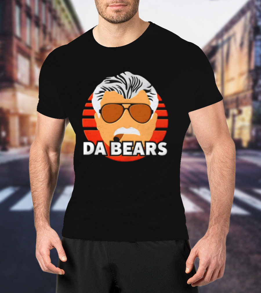 Mike Ditka Da Bears Da Coach Sunglasses Cigar T-Shirt