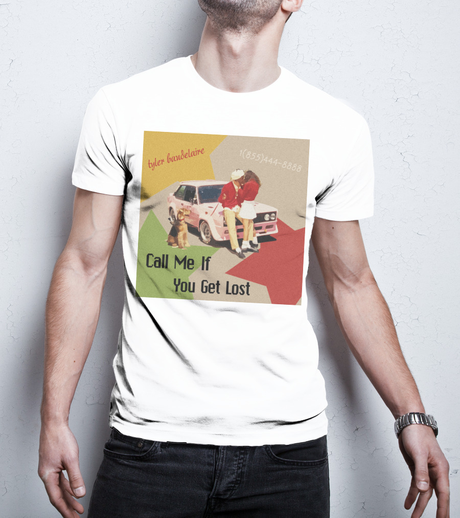 Tyler Baudelaire Call Me If You Get Lost 1(855)444-8888 T-Shirt