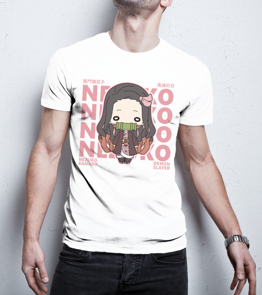 Nezuko Kamado Kimetsu No Yaiba Demon Slayer Nezuko T-Shirt