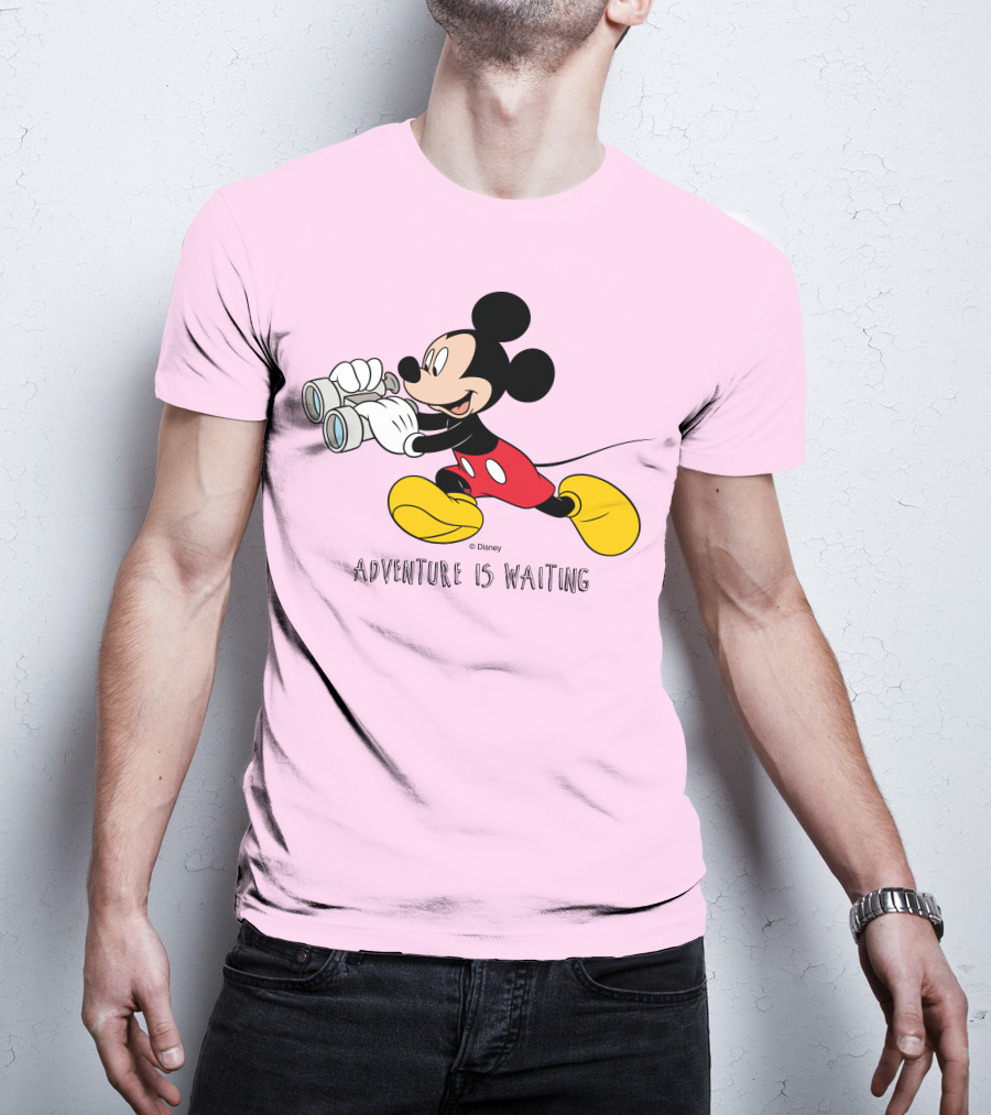 Disney Mickey Mouse Adventure Is Waiting T-Shirt