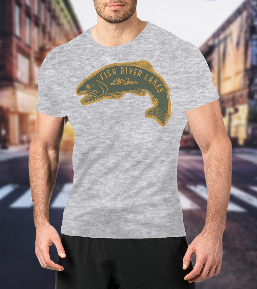 Fish River Lakes L.L.Bean Vintage Trout T-Shirt