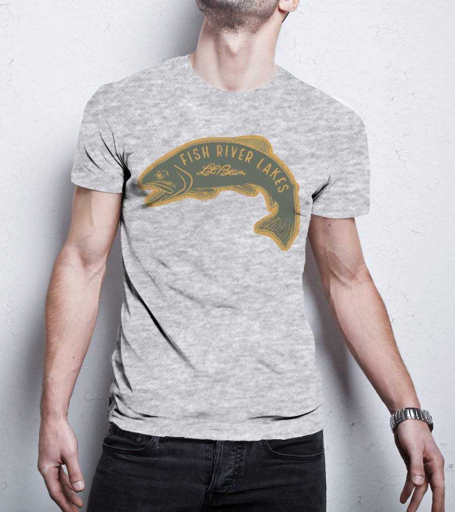 Fish River Lakes L.L.Bean Vintage Trout T-Shirt