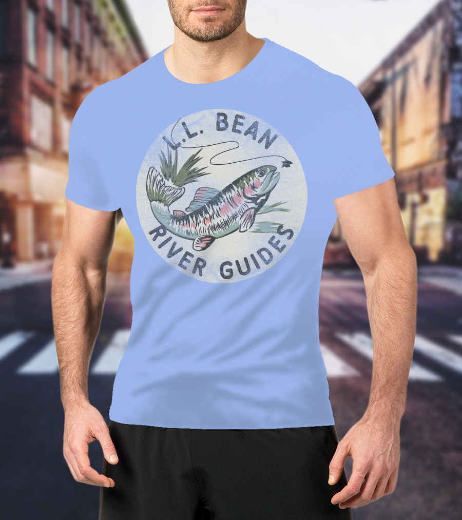 L.L. Bean River Guides Fishing T-Shirt