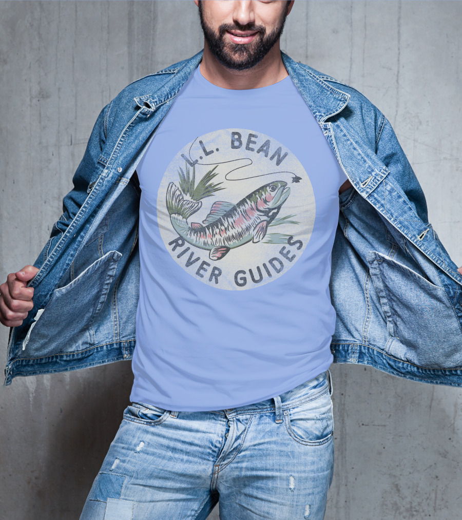 L.L. Bean River Guides Fishing T-Shirt