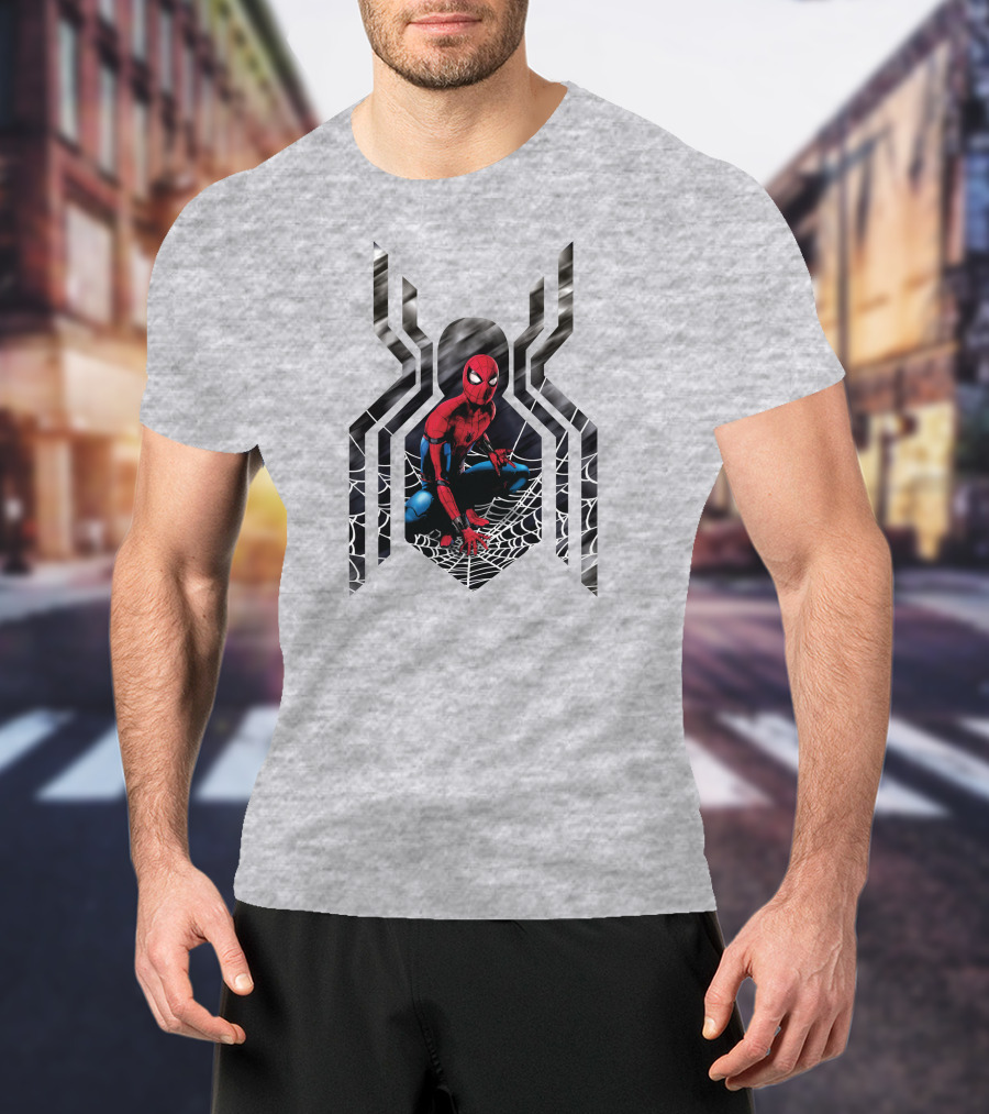 Spider-Man Web Symbol Marvel Comics Hero T-Shirt