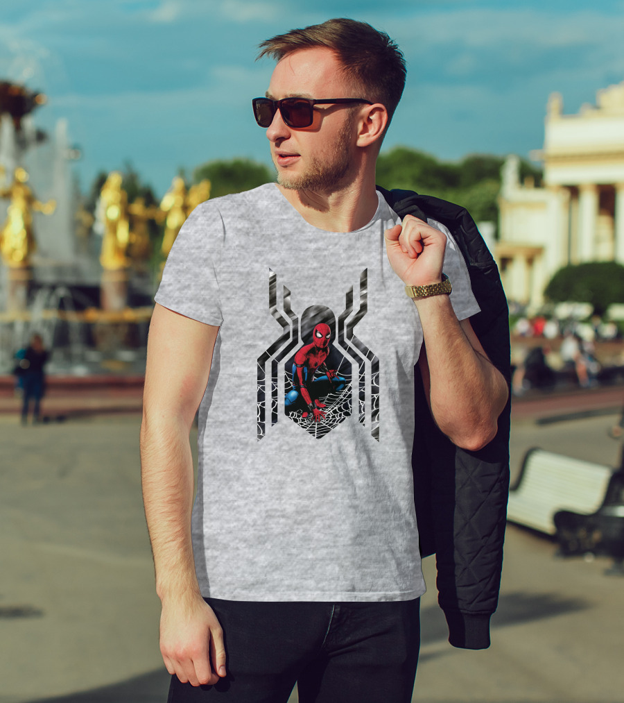 Spider-Man Web Symbol Marvel Comics Hero T-Shirt