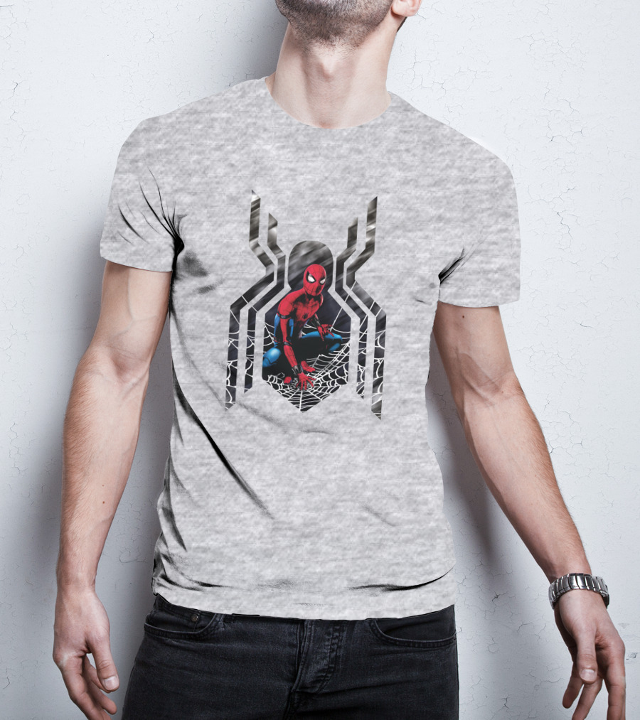 Spider-Man Web Symbol Marvel Comics Hero T-Shirt
