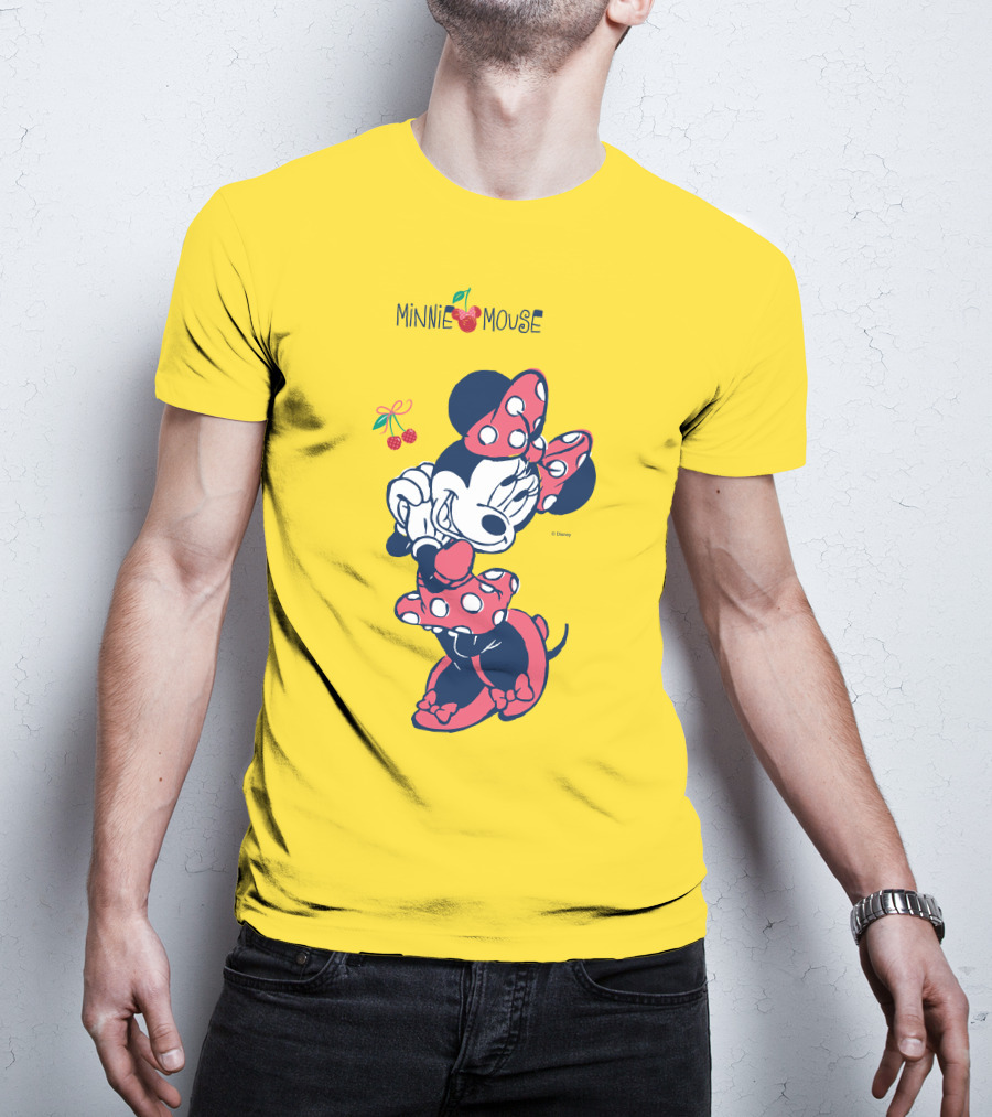 Minnie Mouse Disney Red Polka Dot Dress And Bow T-Shirt