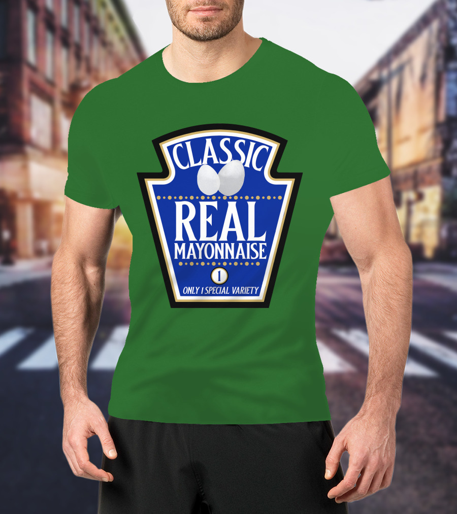 CLASSIC REAL MAYONNAISE ONLY 1 SPECIAL VARIETY Halloween Costume Matching Group Team T-Shirt