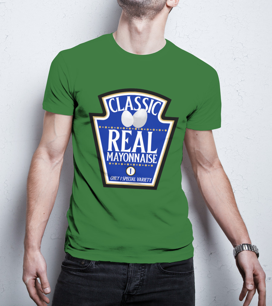 CLASSIC REAL MAYONNAISE ONLY 1 SPECIAL VARIETY Halloween Costume Matching Group Team T-Shirt