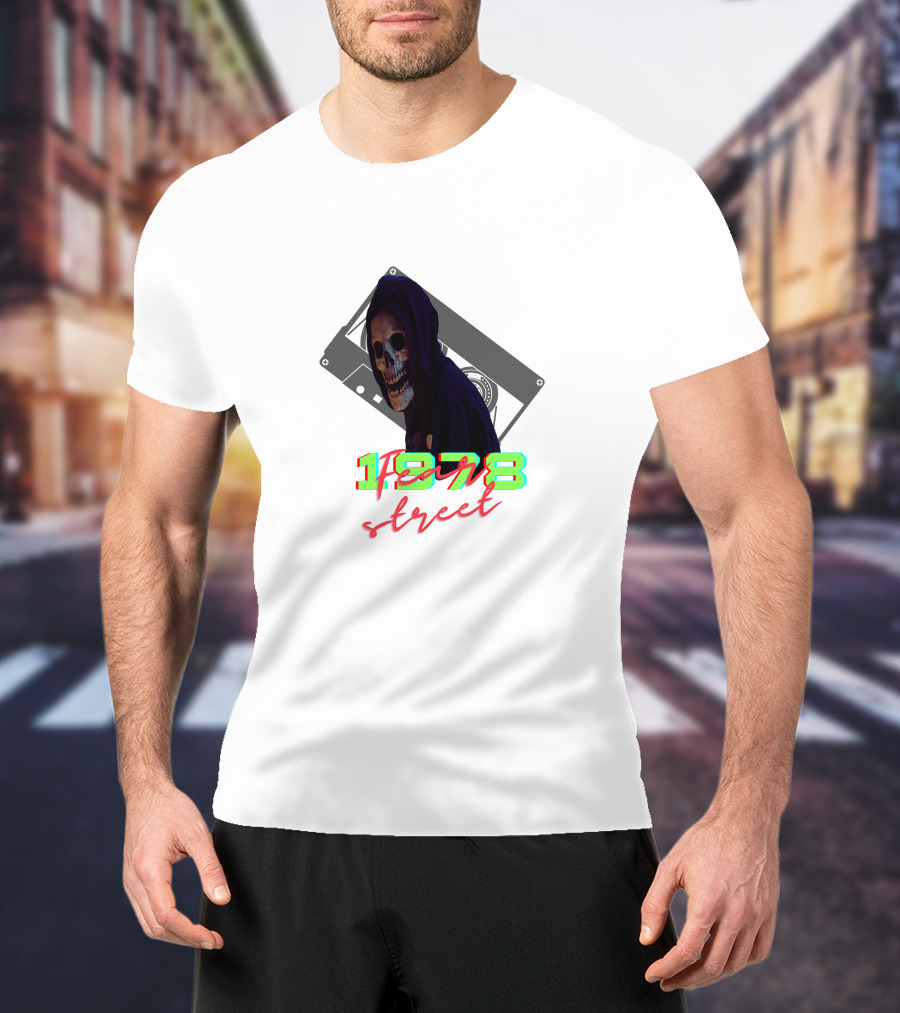 1978 Street Skull Mask Killer Halloween Movie Part 2 T-Shirt